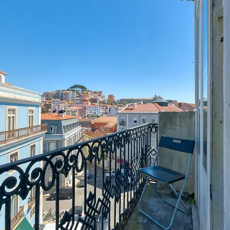 Portucale ! Downtown 3br With Balcony شقة Lisboa